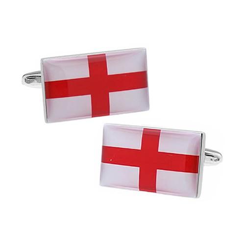 カフスボタン イングランド 聖ジョージ クロス カフス カフリンクス |  | 01