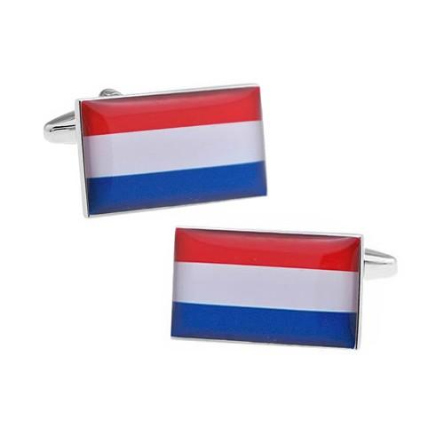 カフスボタン オランダ 国旗 カフス カフリンクス |  | 01