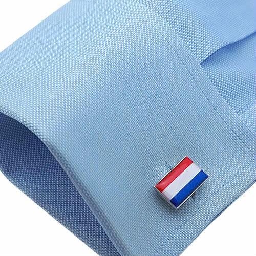 カフスボタン オランダ 国旗 カフス カフリンクス |  | 03