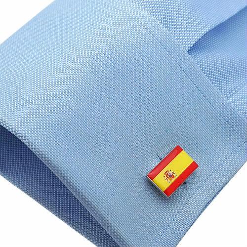 カフスボタン スペイン 国旗 カフス カフリンクス |  | 03