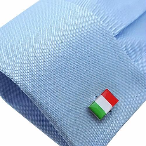 カフスボタン イタリア 国旗 カフス カフリンクス |  | 03