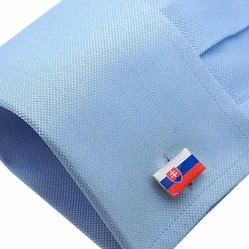 カフスボタン スロバキア 国旗 カフス カフリンクス |  | 03