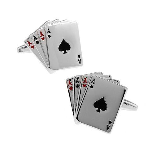 カフスボタン トランプ エース フォーカード カフス カフリンクス |  | 01