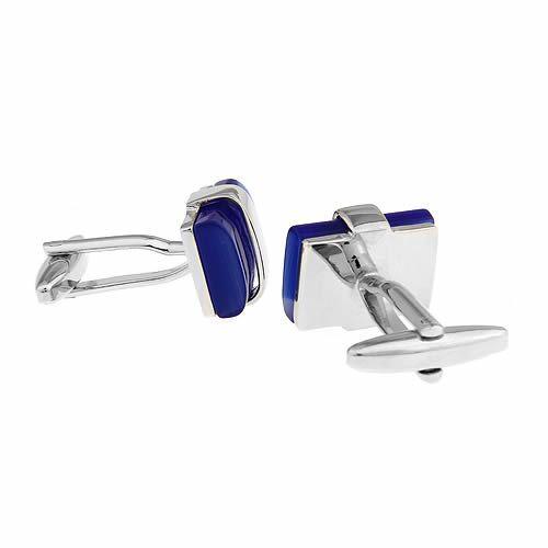 カフスボタン レクタングル ブルーストーン カフス カフリンクス |  | 02