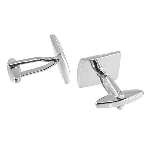 カフスボタン シルバー ストライプ カフス カフリンクス |  | 03