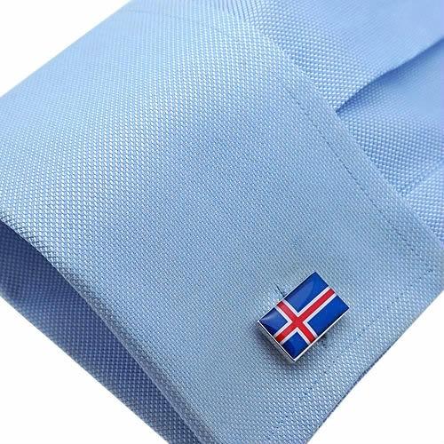 カフスボタン アイスランド 国旗 カフス カフリンクス メンズアクセサリー |  | 03