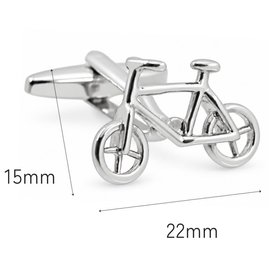 カフスボタン 自転車 MTB カフス カフリンクス メンズアクセサリー |  | 02