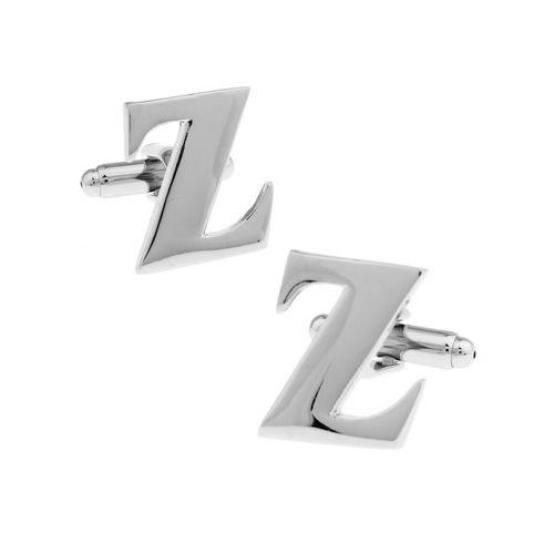 カフスボタン イニシャル アルファベット Z カフス バラ売り 片方 0.5ペア カフリンクス メンズアクセサリー |  | 01