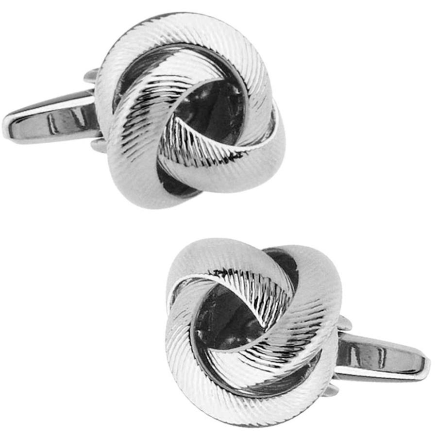 カフスボタン スキューストライプ ノット カフス カフリンクス メンズアクセサリー |  | 01