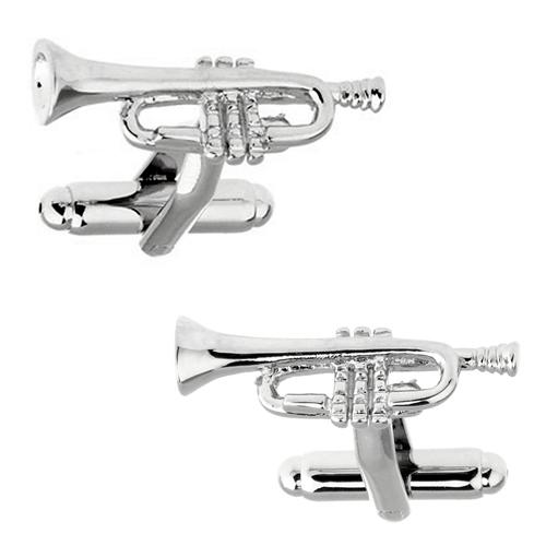 カフスボタン トランペット カフス カフリンクス メンズアクセサリー |  | 01