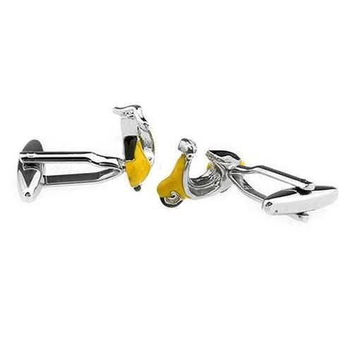 カフスボタン イエロー スクーター ベスパ カフス カフリンクス メンズアクセサリー |  | 02