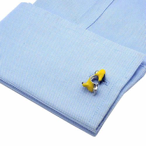 カフスボタン イエロー スクーター ベスパ カフス カフリンクス メンズアクセサリー |  | 03