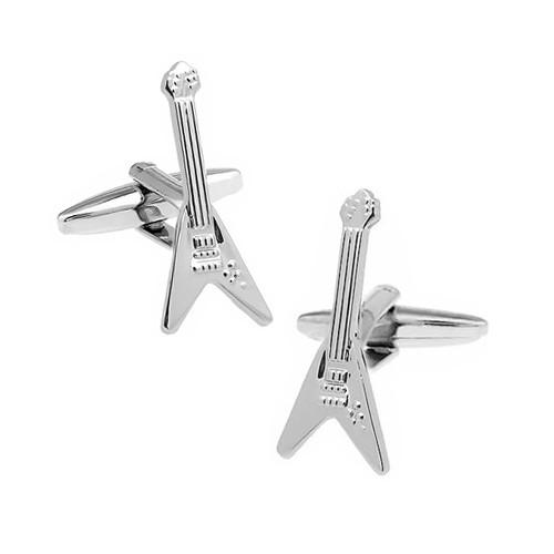 カフスボタン フライングV ギター カフス カフリンクス メンズアクセサリー |  | 01
