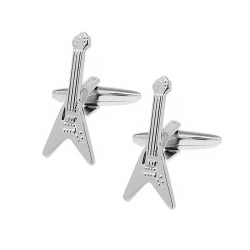 カフスボタン フライングV ギター カフス カフリンクス メンズアクセサリー |  | 02
