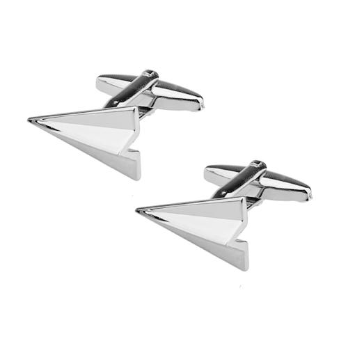カフスボタン 紙飛行機 紙ひこうき カフス カフリンクス メンズアクセサリー |  | 02