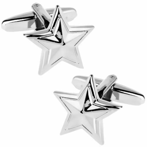 カフスボタン スター 星 カフス カフリンクス メンズアクセサリー