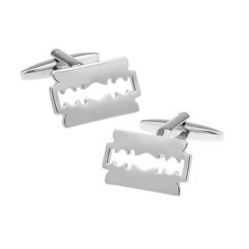カフスボタン カミソリ カフス カフリンクス メンズアクセサリー |  | 01
