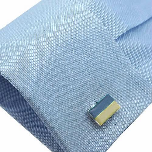 カフス カフスボタン ウクライナ国旗 カフリンクス メンズアクセサリー |  | 02