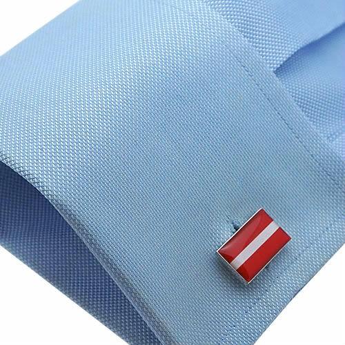 カフス カフスボタン ラトビア 国旗 カフリンクス メンズアクセサリー |  | 03