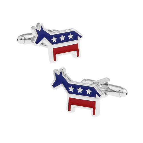 カフス カフスボタン ロバ アメリカ 民主党 シンボル Democratic Party