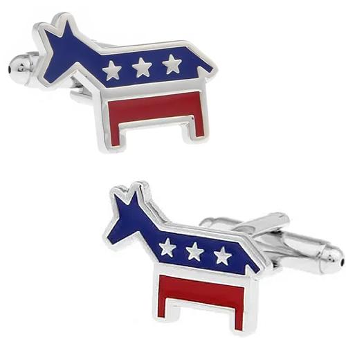 カフス カフスボタン ロバ アメリカ 民主党 シンボル Democratic Party