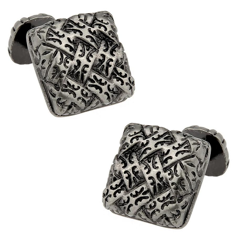 カフス カフスボタン クラシック ニッティング カフリンクス メンズアクセサリー |  | 01