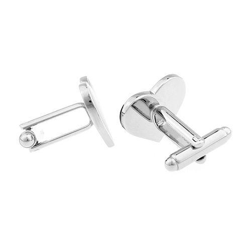 カフスボタン カフス ブルー ハート カフリンクス メンズアクセサリー |  | 02