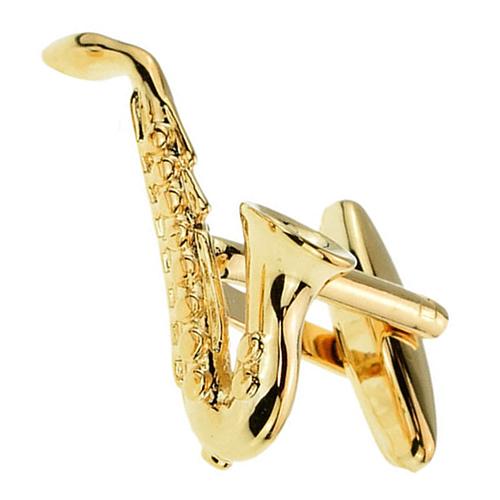 カフスボタン カフス サックス サクソフォーン カフリンクス メンズアクセサリー |  | 03