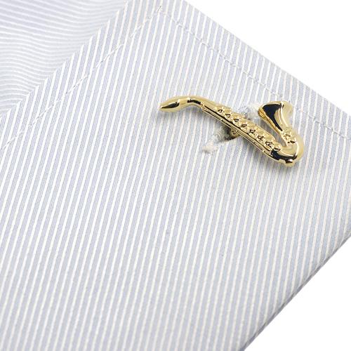 カフスボタン カフス サックス サクソフォーン カフリンクス メンズアクセサリー |  | 04