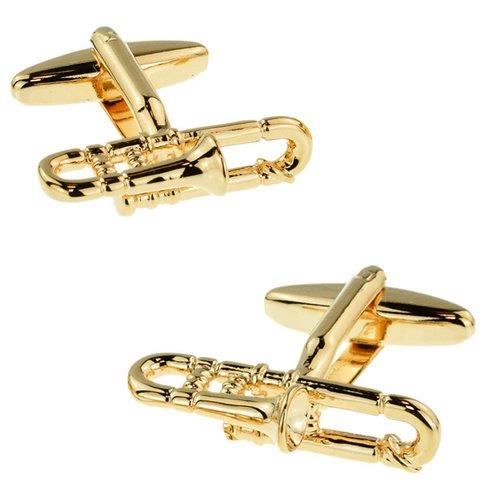 カフスボタン カフス トロンボーン カフリンクス メンズアクセサリー |  | 01