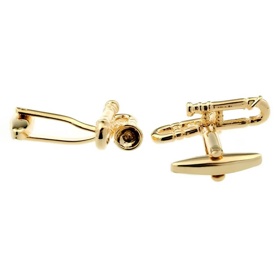 カフスボタン カフス トロンボーン カフリンクス メンズアクセサリー |  | 03