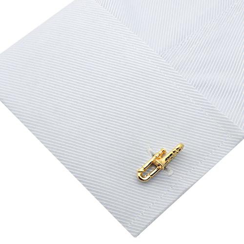 カフスボタン カフス トロンボーン カフリンクス メンズアクセサリー |  | 05