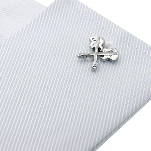 カフスボタン カフス エレキ ベース ギター カフリンクス メンズアクセサリー |  | 04