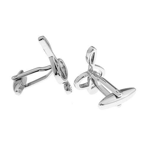 カフスボタン カフス シルバー ト音記号 カフリンクス メンズアクセサリー |  | 04