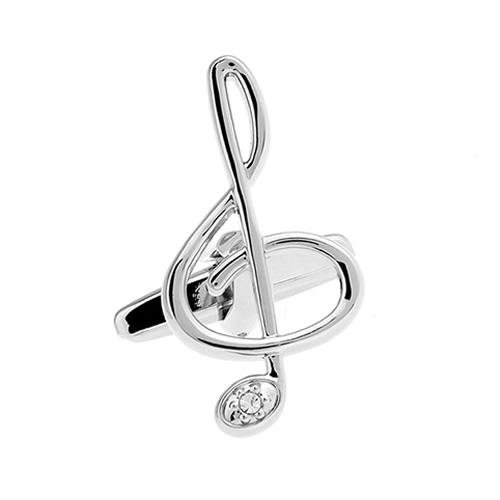 カフスボタン カフス シルバー ト音記号 カフリンクス メンズアクセサリー |  | 02