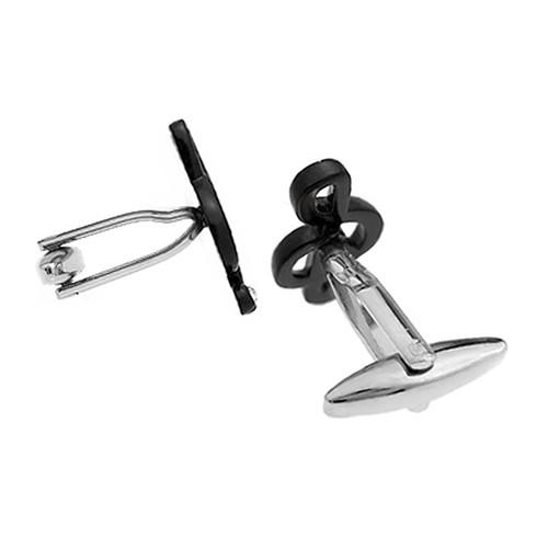 カフスボタン カフス ブラック ト音記号 カフリンクス メンズアクセサリー |  | 03