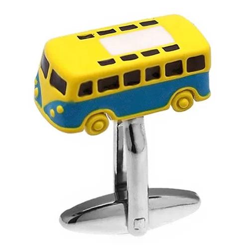 カフスボタン カフス ブルー フォルクスワーゲン バス カフリンクス メンズアクセサリー |  | 02