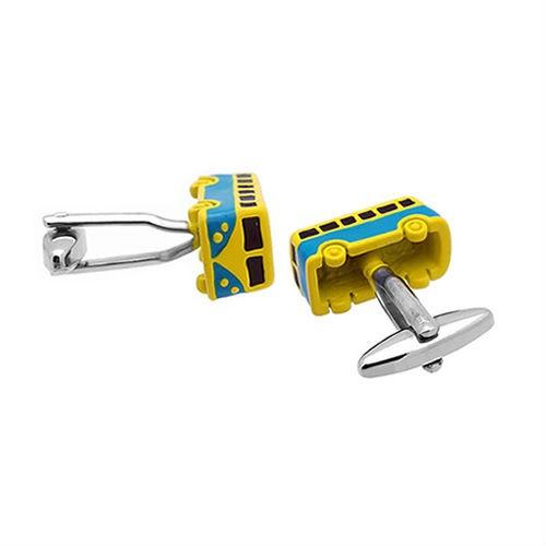 カフスボタン カフス ブルー フォルクスワーゲン バス カフリンクス メンズアクセサリー |  | 04