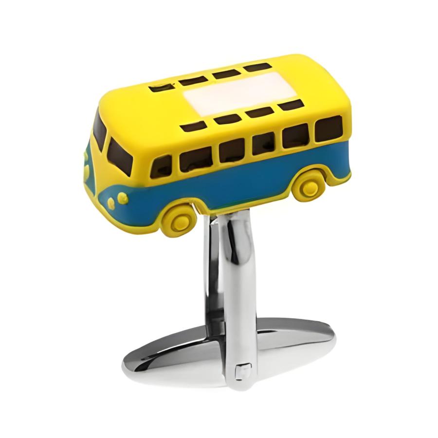 カフスボタン カフス ブルー フォルクスワーゲン バス カフリンクス メンズアクセサリー |  | 02