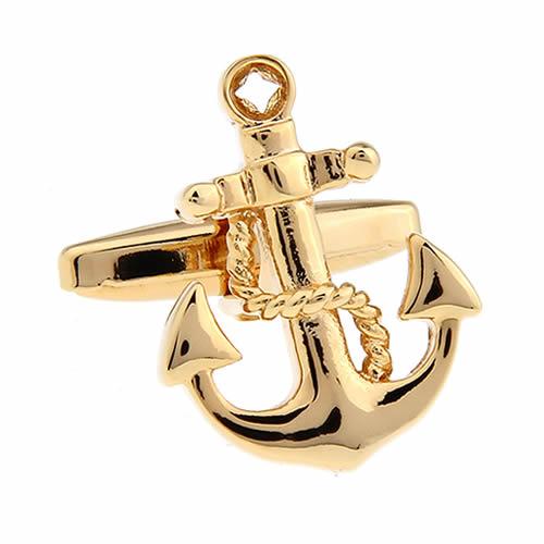 カフスボタン カフス ゴールド 錨 アンカー カフリンクス メンズアクセサリー |  | 02