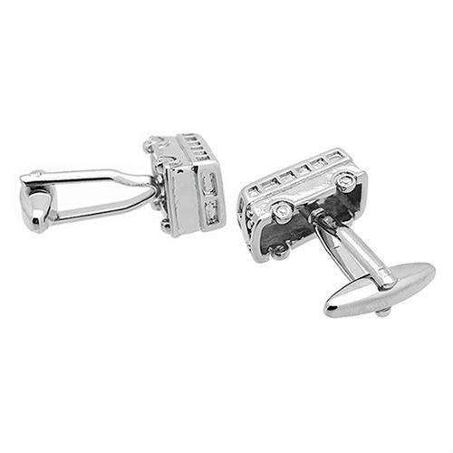 カフスボタン カフス シルバー ワーゲンバス カフリンクス メンズアクセサリー |  | 04