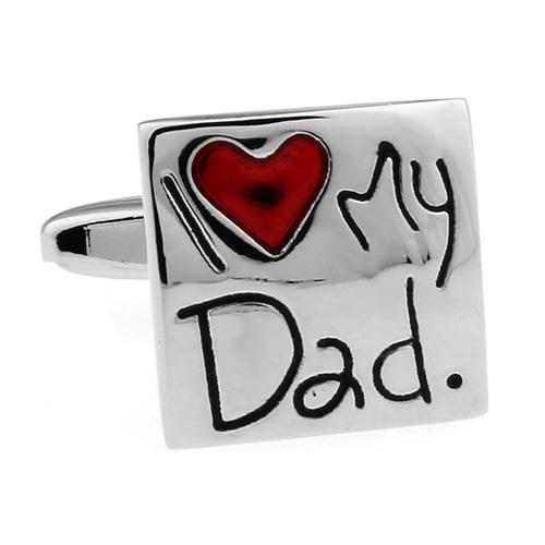 カフスボタン カフス I Love My Dad カフリンクス メンズアクセサリー |  | 02