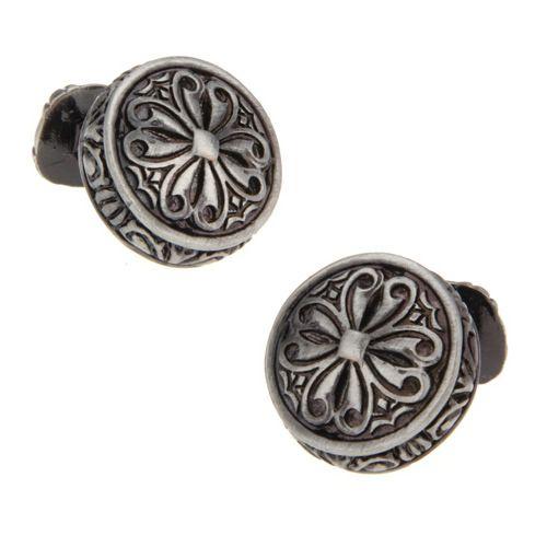 カフスボタン カフス クラシック サークル クロス 洋風唐草模様 カフリンクス メンズアクセサリー |  | 03