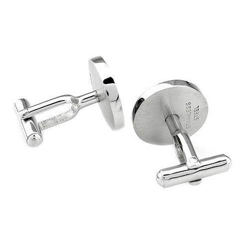 カフスボタン カフス ステンレス ラウンド 十字 カフリンクス メンズアクセサリー |  | 02