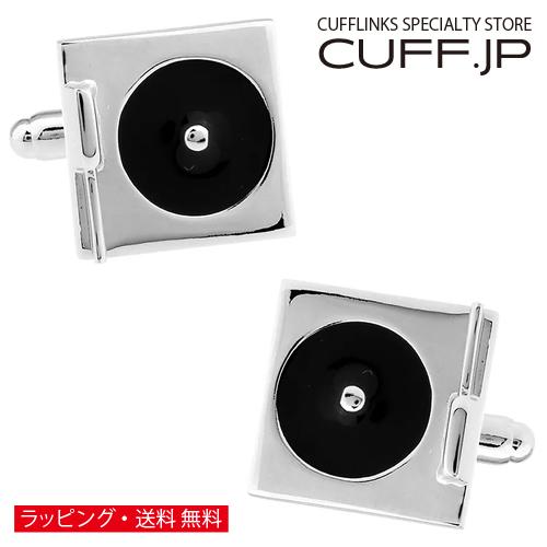カフスボタン カフス DJ ターンテーブル カフリンクス メンズアクセサリー | 