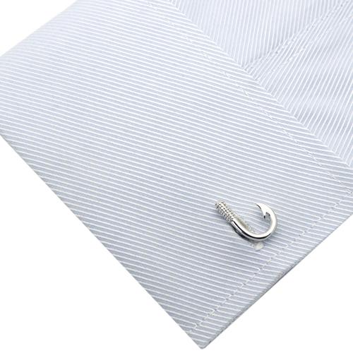 カフスボタン カフス 釣り針 フィッシング フック カフリンクス カフスボタン カフス 釣り針 フィッシング フック カフリンクス