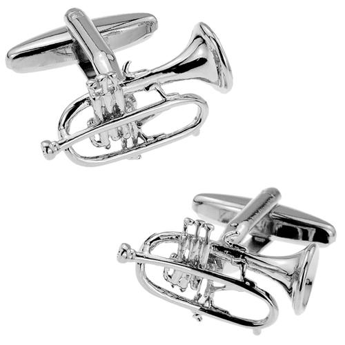 カフスボタン カフス トランペット カフリンクス メンズアクセサリー |  | 01