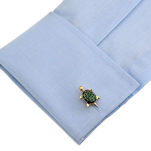 カフスボタン カフス ゴールド 亀 開運 カフリンクス メンズアクセサリー |  | 05