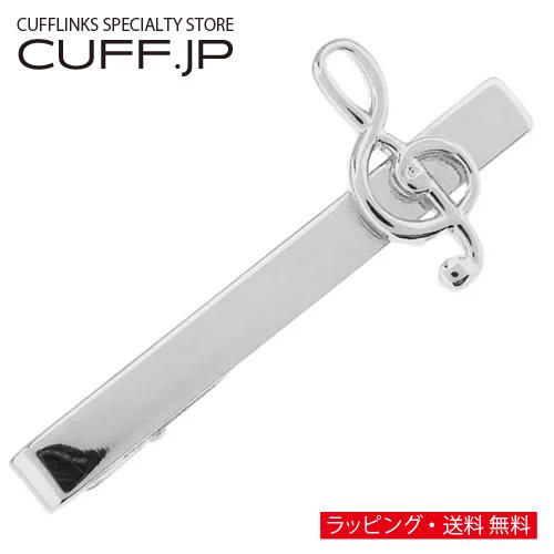 ネクタイピン タイバー ト音記号 音符 タイクリップ タイピン | 