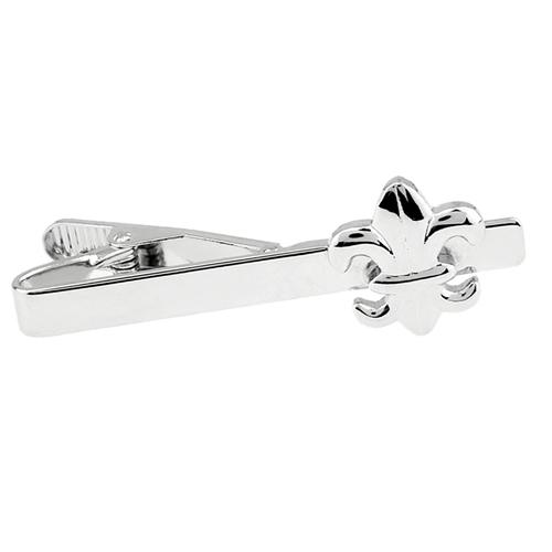 カフス ネクタイピン セット シルバー フルール ド リス ゆりの紋章 カフスボタン カフリンクス タイクリップ タイピン |  | 03